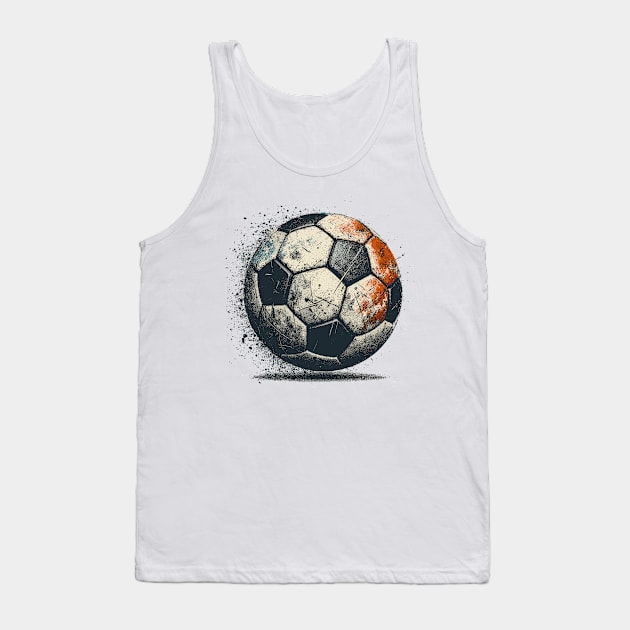 Soccer Ball Tank Top by Vehicles-Art